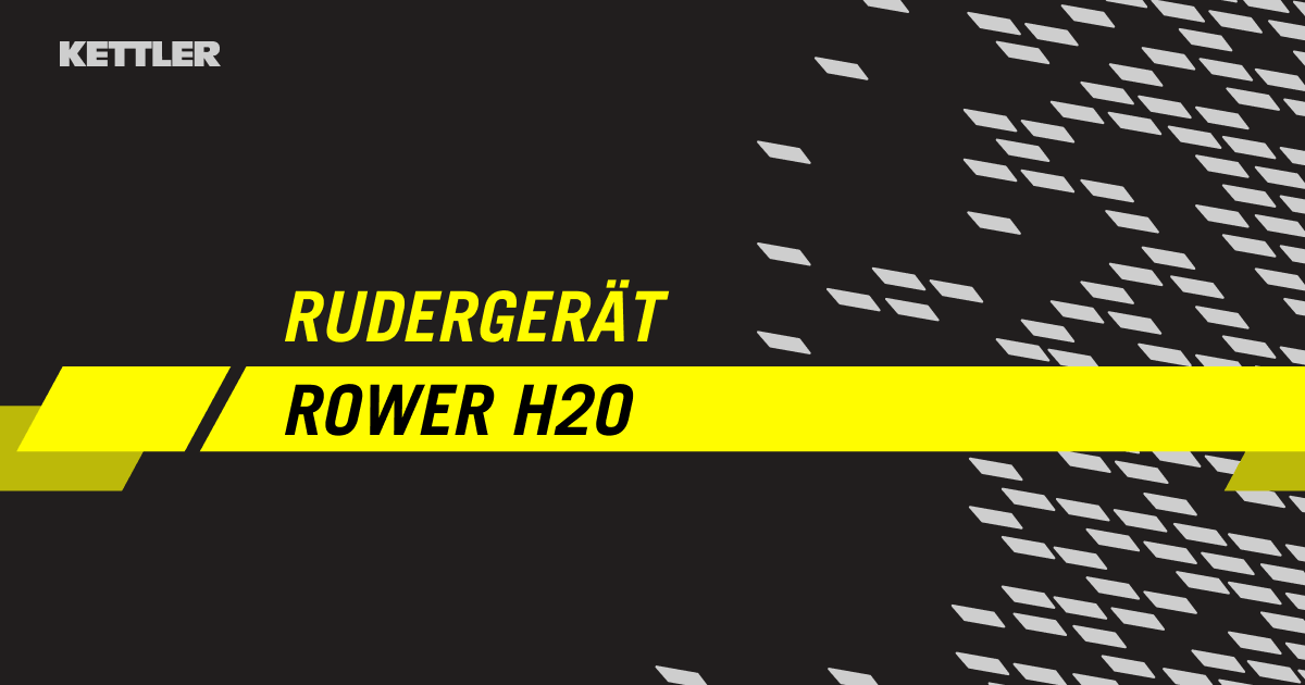 | ROWER Rudergeräte Sport Kettler H2O -