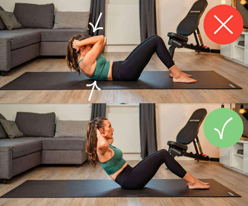 Outro clássico do repertório de exercícios experimentado e testado é o sit-ups.