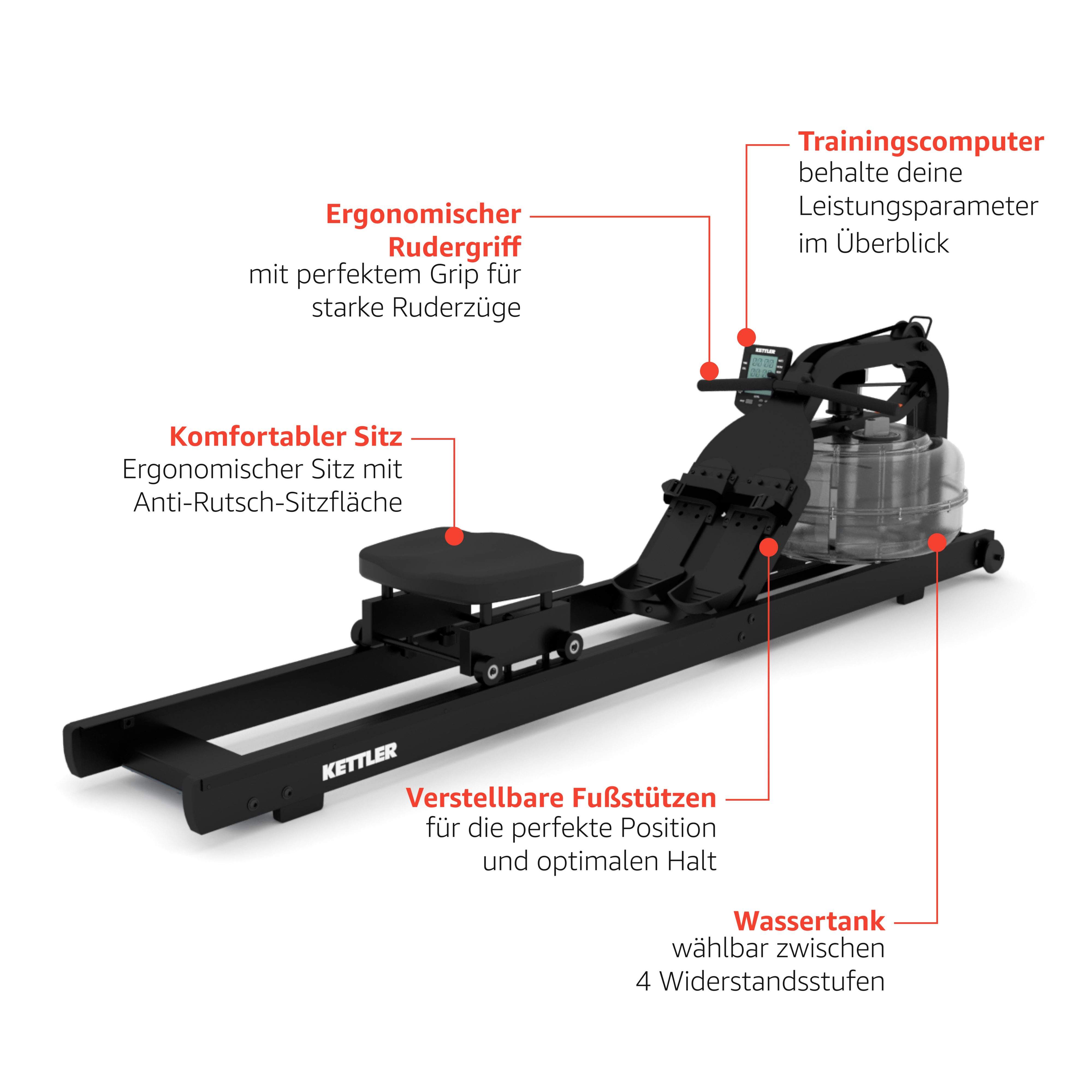 Kettler aqua rower sale